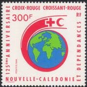 New Caledonia 1988 Red Cross 125th Anniversary/ Medical/ Health/ Welfare 1v (n44876)