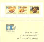 New Caledonia 1992 Christopher Columbus/ Ships/ Boats/ Sailing/ Transport/ People/ Explorers 3v m/s bklt (n44726)