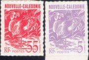 New Caledonia 1993 (1990) Kagu/ Birds/ Nature/ Wildlife/ Definitive 2v s/a (n31707n)
