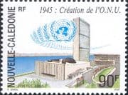 New Caledonia 1995 United Nations 50th/ UN/ HQ Building/ Architecture 1v (n46654)