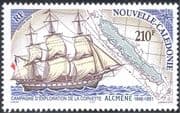New Caledonia 2002 "Alcmene"/ Ships/ Boats/ Sailing/ Explorers/ Sail/ Nautical/ Transport 1v (n43964)