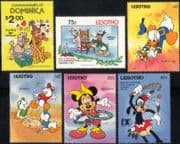 NEW for 2016 Disney/ Pluto/ Minnie/ Donald Duck/ Superb Stocking Filler 6v (b1474a)