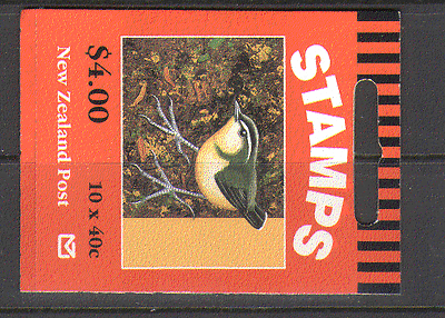 New Zealand 1996 Extinct Bird 10v s / a bklt (n15960)