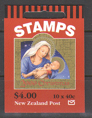 New Zealand 2000 Christmas / Nativity s / a bklt (n15965)