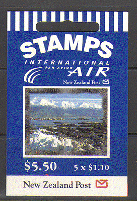 New Zealand 2000 Views / Tourism 5v s / a bklt (n15954)