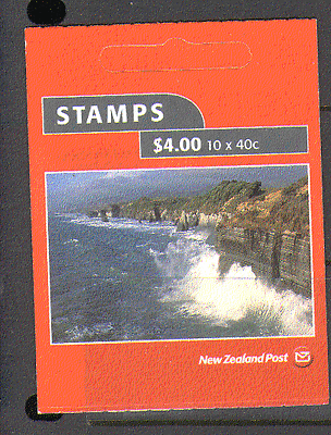 New Zealand 2002 Coastlines s / a bklt (n15961)