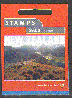New Zealand Fastpost / Hiking $9.00 bklt (n15957)