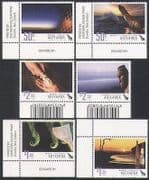 New Zealand (NZ) 2008 New Year / Greetings / Sunset / Carving / Art / Statue 6v set n35550