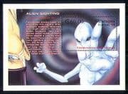 Nicaragua 1994 Aliens Sightings / Space / Sci-fi m / s n27398
