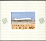 Niger 1983 Concorde/ Aviation/ Planes/ Aircraft/ Transport IMPERF m/s (s2219)