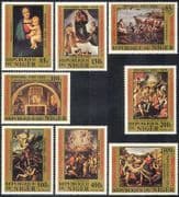 Niger 1983 Raphael / Artists / Art / Painting / Painters / People / Dragon 8v set (n39695)