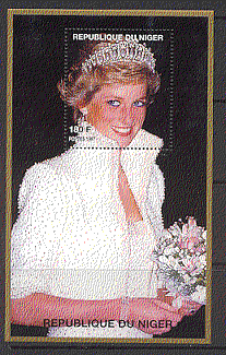 Niger 1997 Deluxe DIANA, Princess of Wales m / s b2715