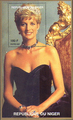 Niger 1997 Deluxe DIANA, Princess of Wales m / s n14076