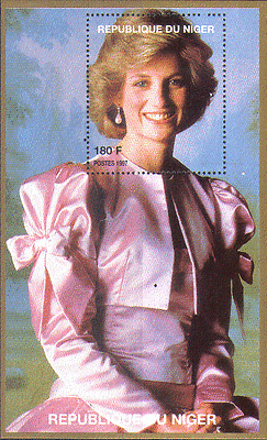 Niger 1997 Deluxe DIANA, Princess of Wales m / s n14078