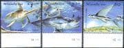 Niuafo'ou 2001 Swordfish/ Tuna/ Flying Fish/ Marine/ Nature/ Conservation 3v set (b7052)