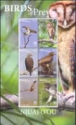 Niuafo'ou 2018 Birds of Prey/ Raptors/ Eagles/ Owls/ Nature/ Wildlife 6v m/s (b209s)