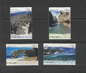 Niue 1999 Views / Scenery / Tourism 4v set (n18125)