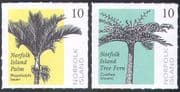 Norfolk Is 2004 Trees/ Palms/ Fern/ Plants/ Nature 2v set (n27705a)