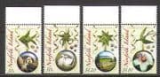 Norfolk Is 2006 Christmas / Birds / Flower 4v set (n22792)