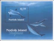 Norfolk Island 1997 Dolphins/ Marine/ Wildlife/ Nature/ Conservation 1v m/s (b7926)