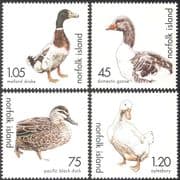 Norfolk Island 2000 Ducks/ Geese/ Birds/ Waterfowl/ Nature/ Wildlife/ Conservation 4v set (n20433)