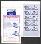 Norfolk Island 2000 Thanksgiving/ Fruit/ Food/ Guitar/ Music 40v bklt (n21126)