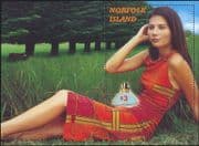 Norfolk Island 2001 Perfume/ Jasmine/ Cosmetics/ Industry/ Commerce 1v m/s (b210g)