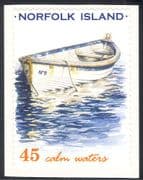 Norfolk Island 2001 Rowing Boat/ Whaleboat/ Nautical/ Transport 1v s/a (s2922a)