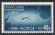 Norway 1944 Plane/ Aircraft/ Aviation/ Transport/ Map/ Bleriot XI / History 1v (n23453)