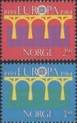 Norway 1984 Europa/ CEPT 25th Anniversary/ Bridge/ Communication/ Architecture 2v set (n46398)