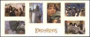 NZ 2002 Lord of the Rings/ Film/ Cinema/ Hobbits/ Gandalf/ Horses 6v s/a stp (s2703)