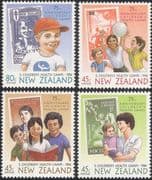 NZ/New Zealand 1994 Children's Health Camps/ S-on-S/ Medical/ Welfare/ Nurse 4v set (b6786a)