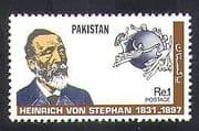 Pakistan 1981 UPU / von Stephan / Postal History / People 1v (n36570)