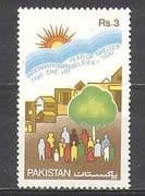 Pakistan 1987 IY Homeless / Health / Welfare 1v (n24780)