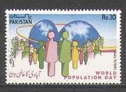 Pakistan 1991 Population Day / Family / Welfare 1v (n24774)