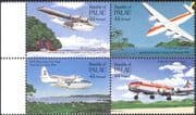 Palau 1985 Planes/ Aircraft/ Aviation/ Transport/ Flying Boats 4v set blk (n43976)