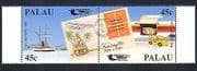 Palau 1990 Pacifica / Ship / Plane / Post / Mail / Transport / Aviation / Nautical pr (n33624)