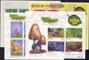 Palau 1998 "Bug's Life"/ Disney/ Films/ Cinema/ Animation/ Insects/ Ants 4 x 4v m/s (b798c)