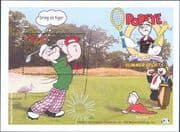 Palau 2002  Popeye/ Golf/ Golfing/ Summer Sports/ Cartoons/ Animation  1v m/s  (s4210)