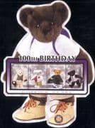 Palau 2002 Teddy Bear/ Working Bears/ Teddies/ Toys/ Costumes/ Work/ Jobs 4v m/s (s5456j)