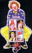Palau 2003 Circus Clowns/ People/ Entertainment/ Motorbike/ Bike/ Motor Cycle 4v m/s (s5050c)