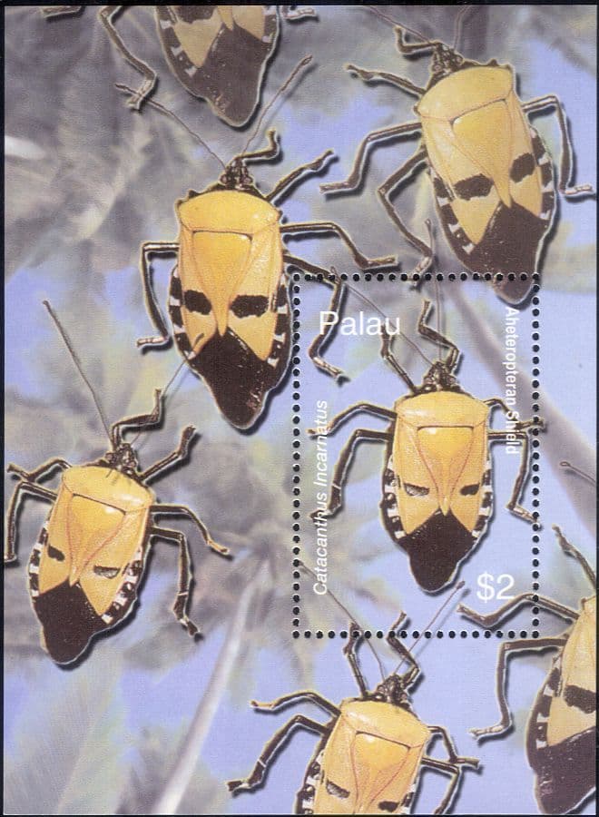 Palau 2003 Stink Bug/ Insects/ Beetles/ Nature/ Bugs/ Conservation 1v m ...