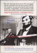 Palau 2015 Sir Winston Churchill/ People/ Politicians/ WWII/ Military 1v m/s (b4636e)