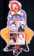 Palm Island (St Vincent) 2003 Circus Clowns/ People/ Entertainment/ Motorbike 4v m/s (s5051)