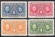 Panama 1947 Cancer / Medical / Health / Curie 4v set (n28427)
