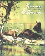 Peru 2001 Endangered Species/ Otter/ Crocodile/ Animals/ Wildlife/ Nature/ Conservation 1v m/s (s1115)