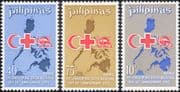 Philippines 1969 League of Red Cross Societies/ Medical/ Health/Welfare 3v set (n29840a)