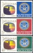Philippines 1969 Rotary International/ People/ Welfare/ Charities 3v set (b3431c)