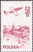 Poland 1976 Jet Trainer/ Castle/ Planes/ Aircraft/ Aviation/ Transport 1v (n46675)