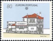 Portugal 1990 Europa/ Post Office Buildings/ Architecture 1v (ex1019)